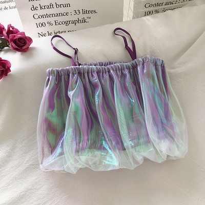 Актуален дамски потник с холограмен ефект