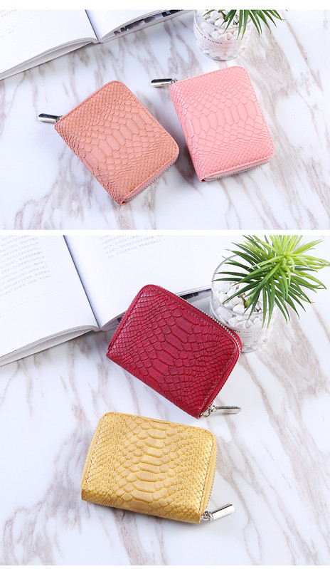 Дамско ежедневно портмоне за карти от еко кожа