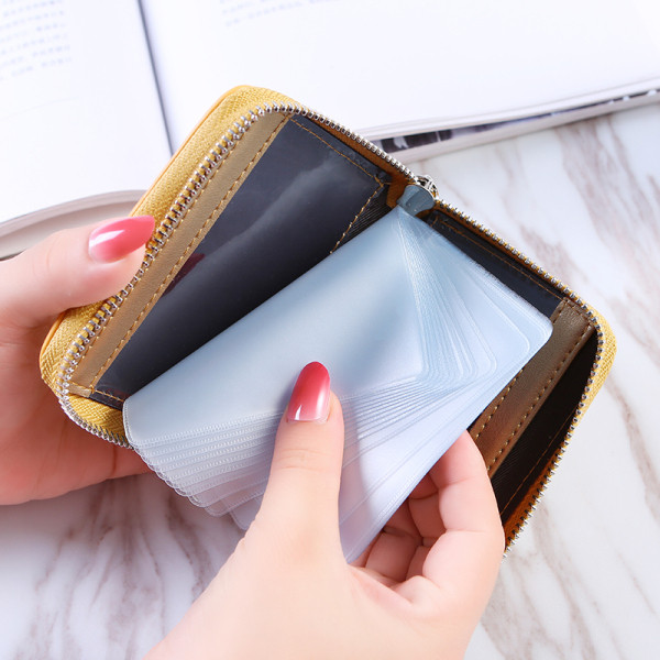 Дамско ежедневно портмоне за карти от еко кожа