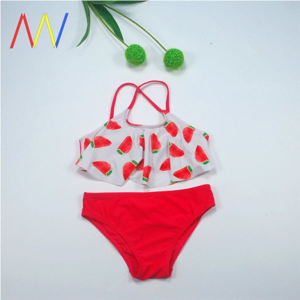 Модерен бански костюм за момичета от две части 