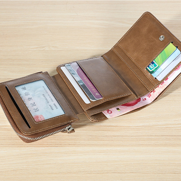 Мъжки актуален портфейл от еко кожа