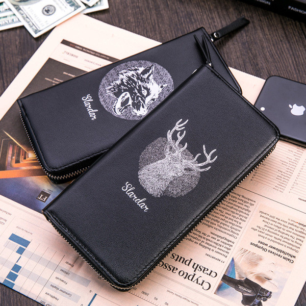 Мъжки ежедневен портфейл с апликация два модела