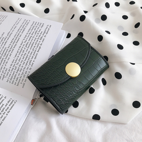 Стилно дамско портмоне от еко кожа