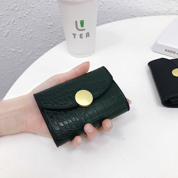 Стилно дамско портмоне от еко кожа