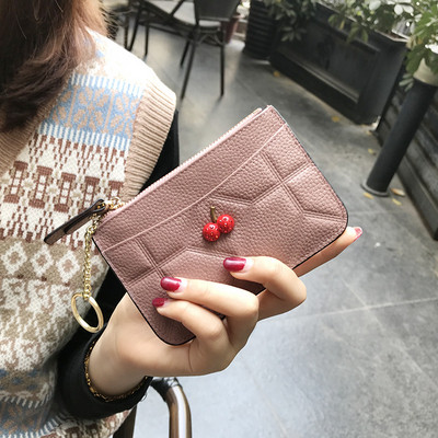 Ежедневно дамско портмоне от еко кожа с 3D елемент