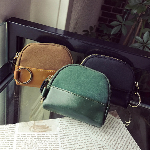 Дамско ежедневно мини портмоне с цип