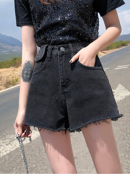 Дамски къси дънки -класически модел 