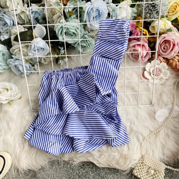 Модерен дамски потник с една презрамка 