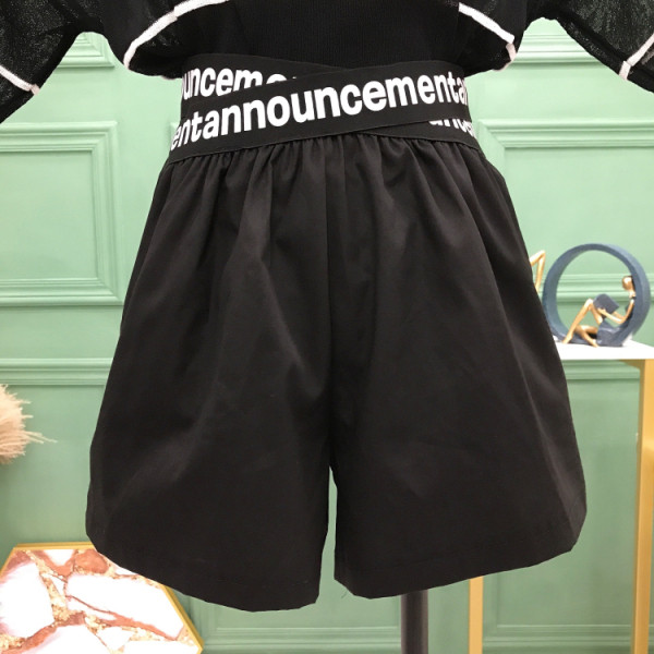 Ежедневни къси дамски панталони с надписи