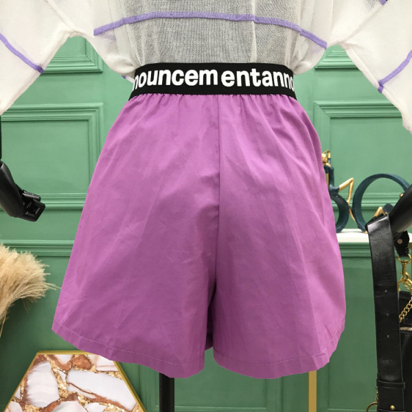 Ежедневни къси дамски панталони с надписи