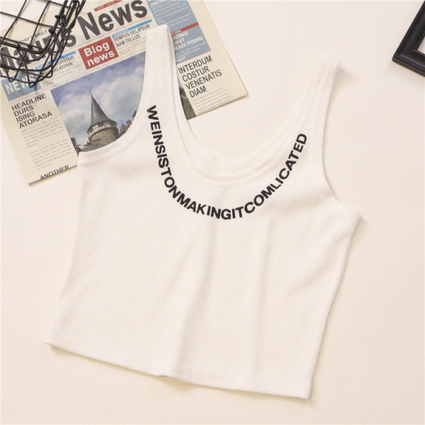 Ежедневен дамски потник с обло деколте 