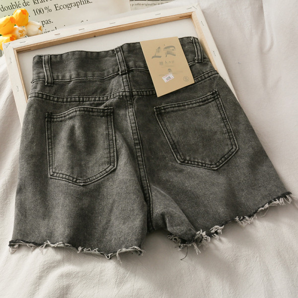 Модерни дамски дънкови панталони с висока талия 