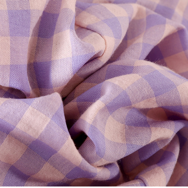 Ретро дамска карирана рокля с квадратно деколте и връзки