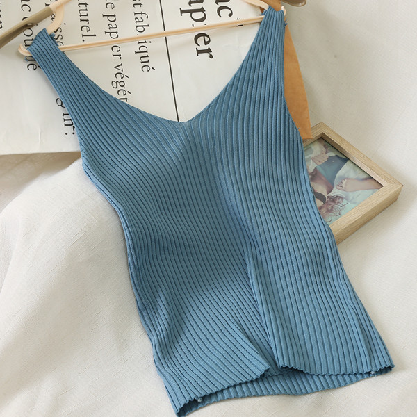 Maiou de damă de zi cu zi din tricotat subțire