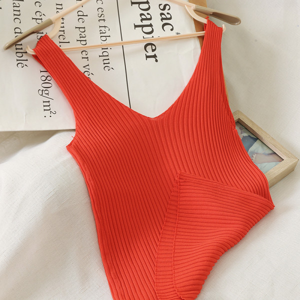 Maiou de damă de zi cu zi din tricotat subțire