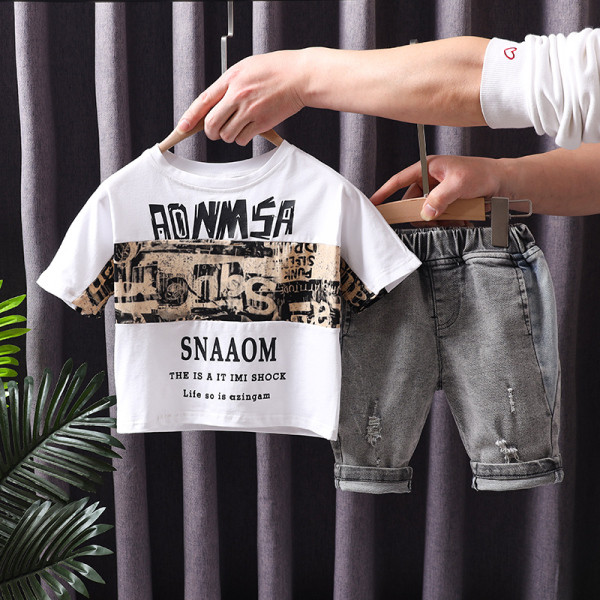 Set de vara pentru copii din doua piese pentru baieti