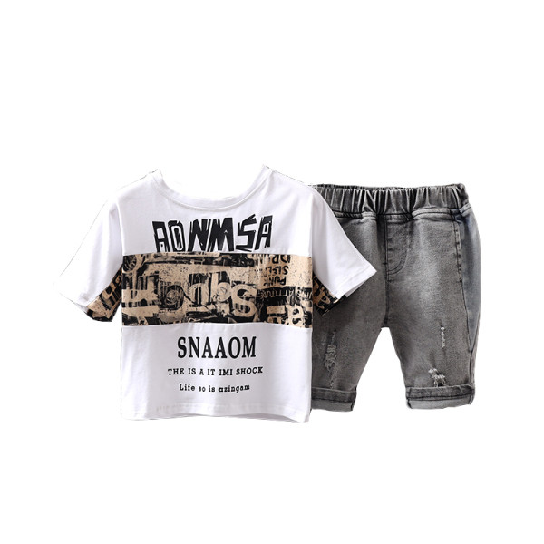 Set de vara pentru copii din doua piese pentru baieti