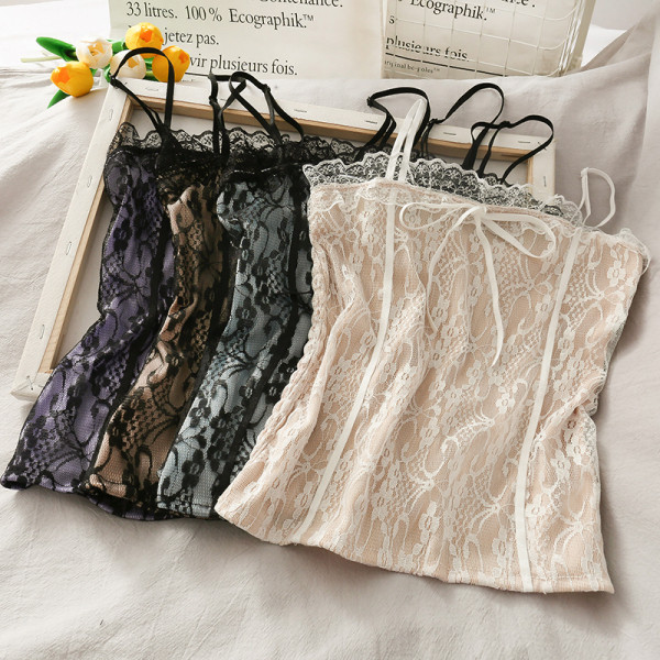 Naiste rinnahoidja peenikeste rihmade ja pitsiga