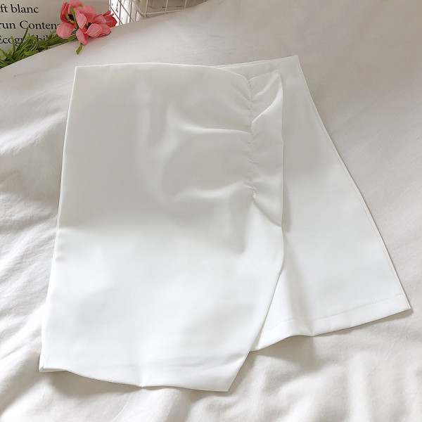 Fusta de dama eleganta cu bucle si linie A