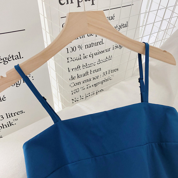 Moderns sieviešu šifona kombinezons ar plānām lencēm