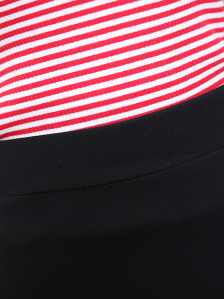 Stilīgi sieviešu svārki Slim - modelis un augsta jostasvieta