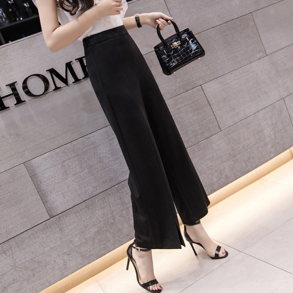 Aktuális női nadrág 9/10 hosszúsággal, magas derékkal