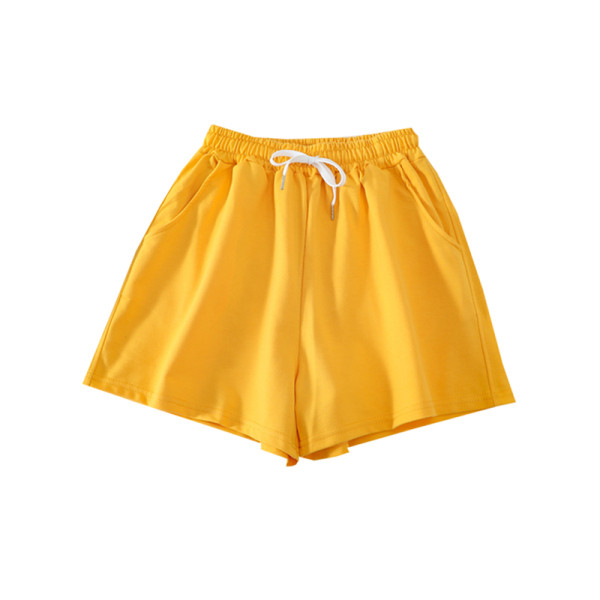 Trumpi sportiniai šortai su kaklaraiščiais ir elastingu juosmeniu