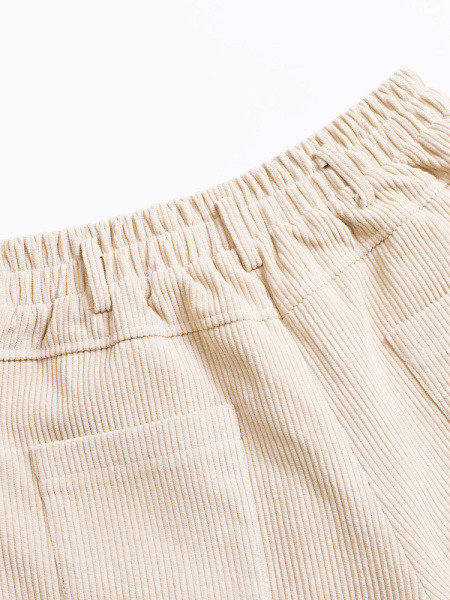 Pantaloni scurți casual de damă cu talie elastică