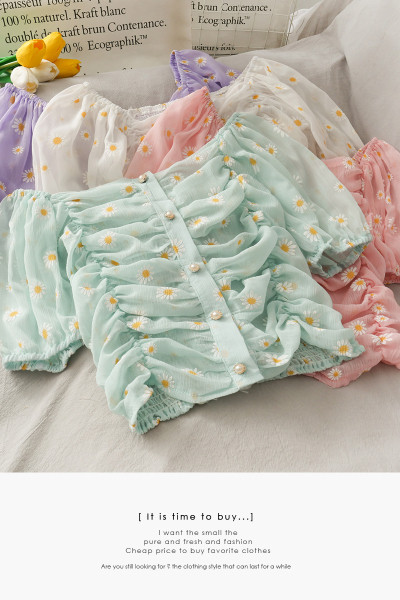 Cămașă modernă de damă cu perle și mâneci 3/4