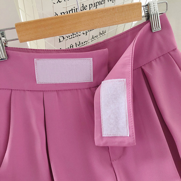 Pantaloni de dama actuali model lat cu talie inalta