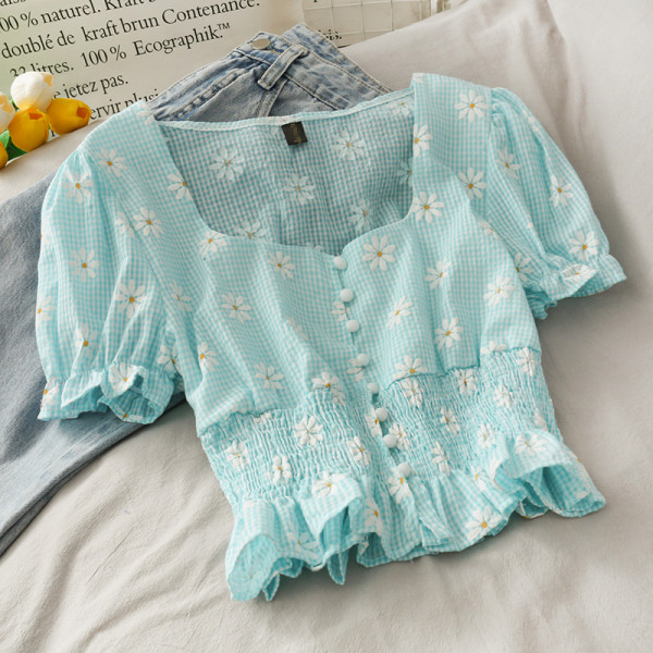 Naiste lühikeste varrukatega särk