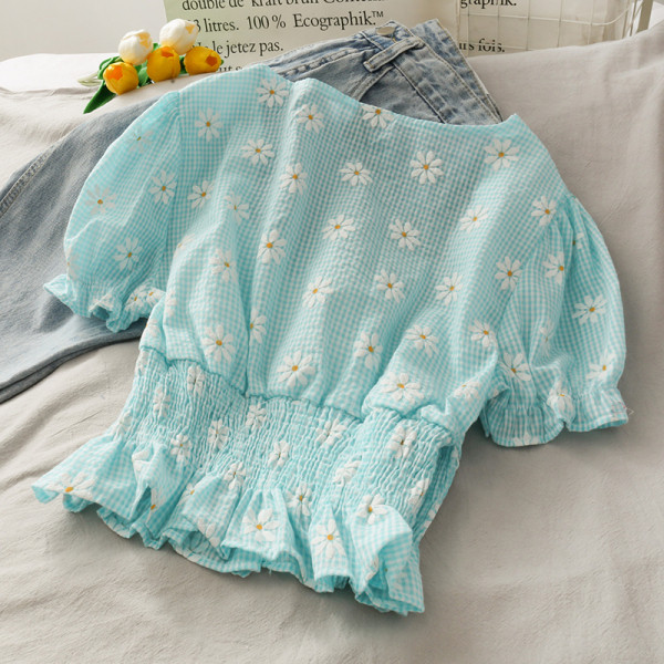 Naiste lühikeste varrukatega särk