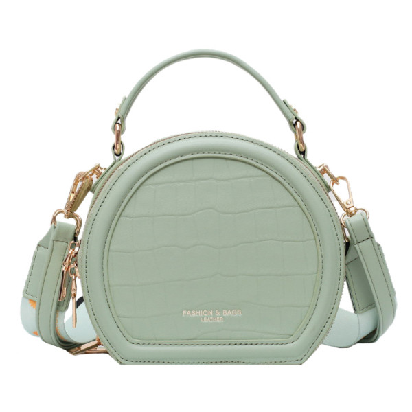 Geanta de dama de ultima generatie in forma rotunda si maner lung