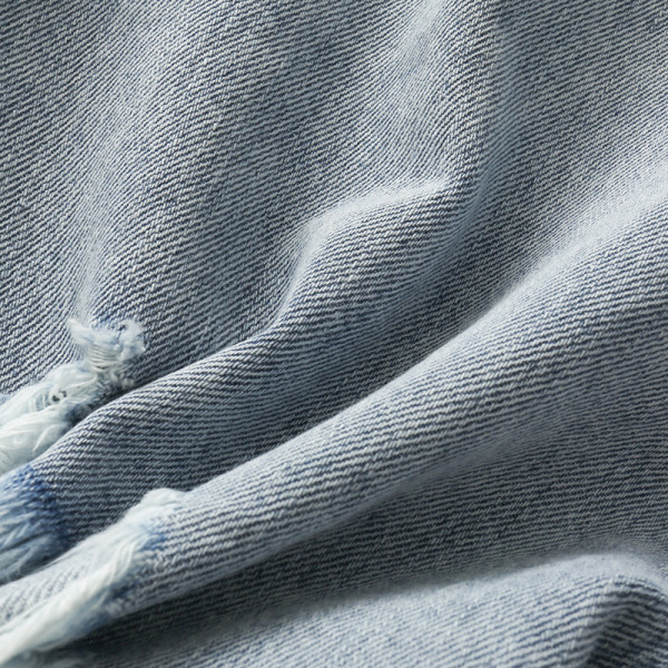 Rebenenud motiivide ja kõrge vöökohaga vabaaja naiste lühikesed teksad