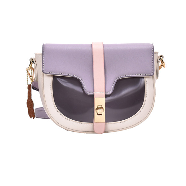 Eko bőrből és fém elemből készült alkalmi női táska