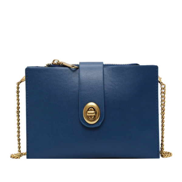 Geanta de dama mini moderna cu maner metalic