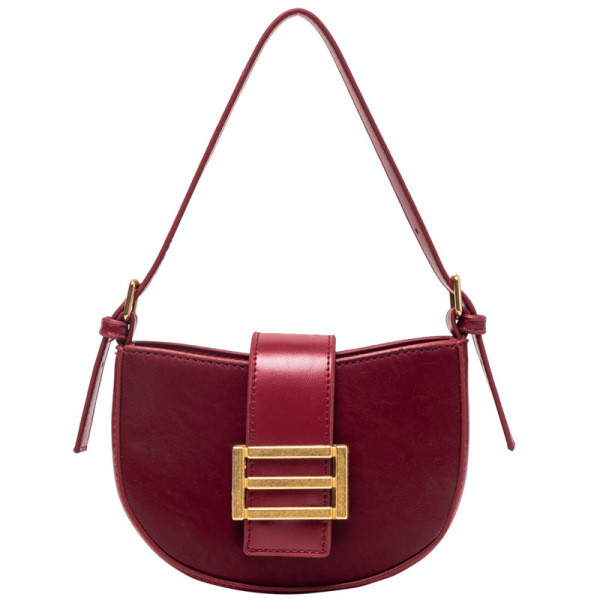 Női mindennapi táska eko bőrből, csattal