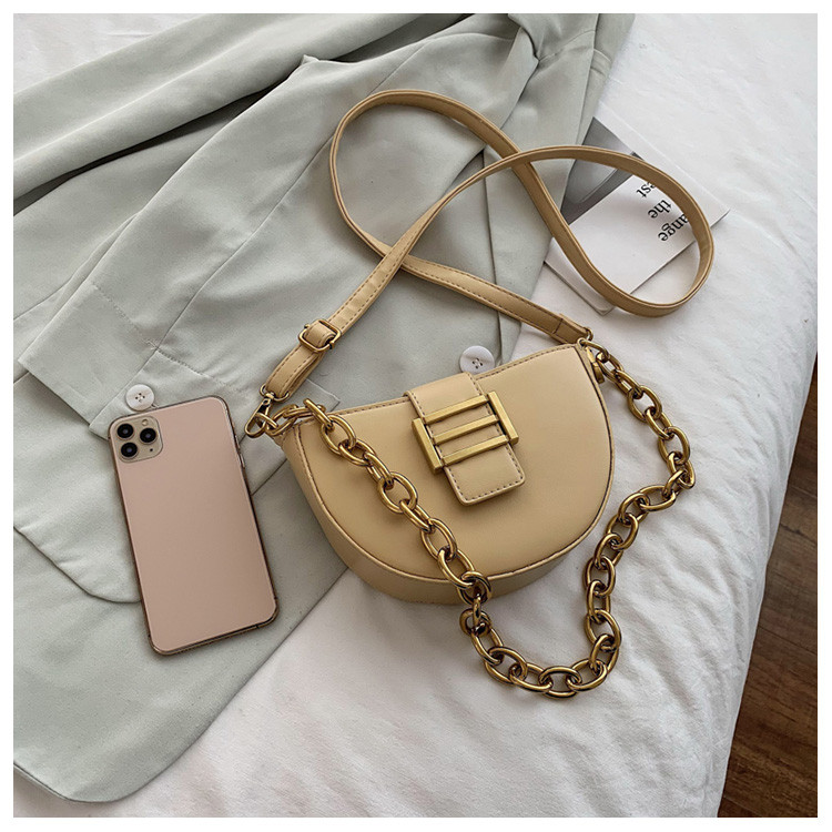 Női mindennapi táska eko bőrből, csattal