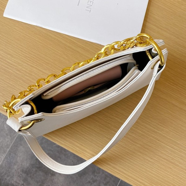 Mini geanta de dama eleganta din piele ecologica cu lant