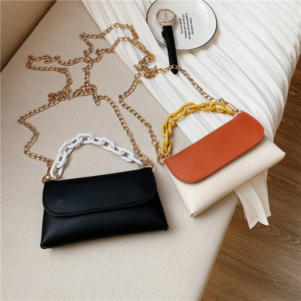 Geantă de zi cu zi pentru femei cu mâner metalic lung