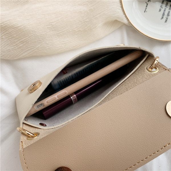 Geantă de zi cu zi pentru femei cu mâner metalic lung