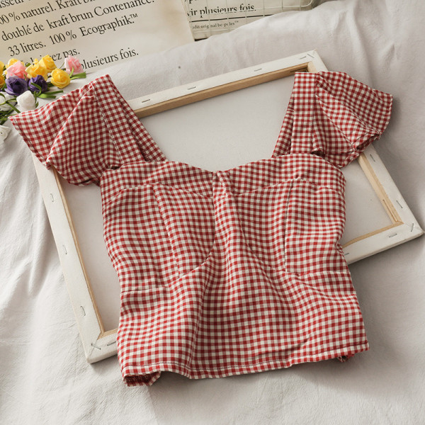 Bluză casual damă în carouri