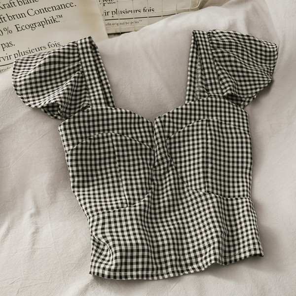 Bluză casual damă în carouri