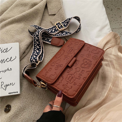 Geanta de dama moderna din piele ecologica cu maner lung