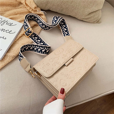 Geanta de dama moderna din piele ecologica cu maner lung