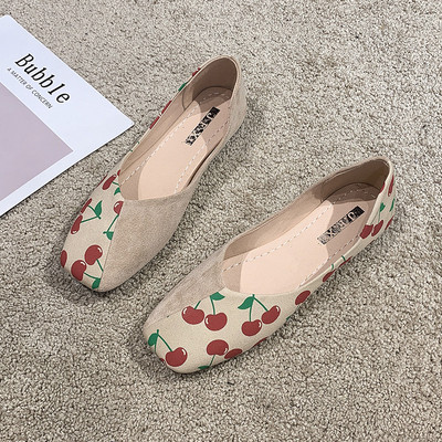 Pantofi casual dama cu talpa plata si aplicatie