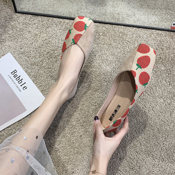 Pantofi casual dama cu talpa plata si aplicatie