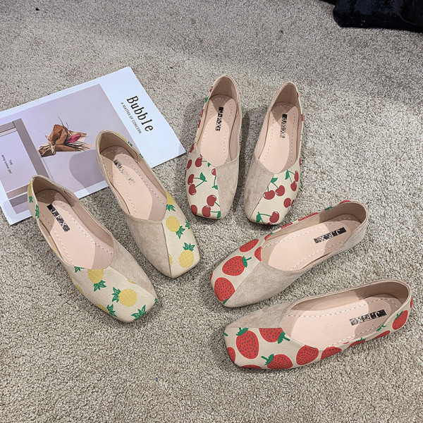 Pantofi casual dama cu talpa plata si aplicatie