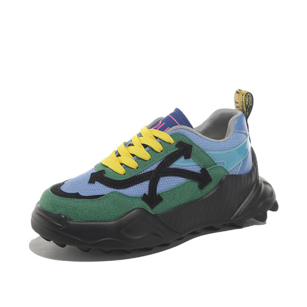 Adidași sport și casual de damă, cu talpă aspră și cravate colorate