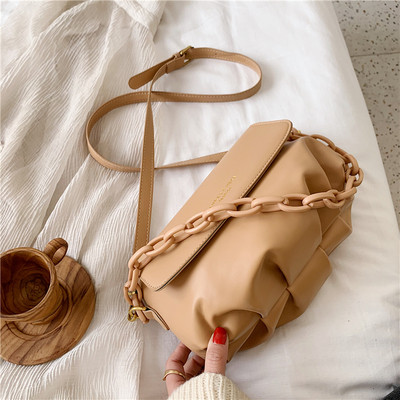 Geanta casual dama model lat cu maner lung